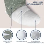 Niimo Stillkissen Klein Halbmond 15,5 x 39 cm – 100% Baumwolle, Oeko-TEX® zertifiziert – Bild 4