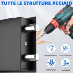 SINZUX 6.6L Elektronischer Tresor – Digitaler Safe mit Zahlenkombination & Schlüssel – Bild 6