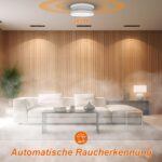 Ruan Rauchmelder 4er Set mit Magnethalterung – 10 Jahre Sensor & austauschbarer Batterie – Bild 6