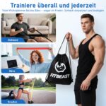 FitBeast Widerstandsband-Set mit 5 Stufen, Handschuhen & Türanker – Ganzkörpertraining – Bild 6