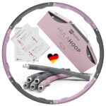 FITCELLENCE Hula Hoop Reifen 1,2kg, 90cm – Fitness Trainingsreifen für Erwachsene