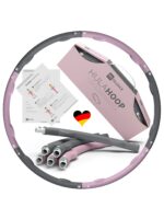 FITCELLENCE Hula Hoop Reifen 1,2kg, 90cm – Fitness Trainingsreifen für Erwachsene