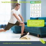 UOPON Wadendehner Schrägbrett aus Holz mit 5 Winkeln – Mobility Board für effektive Wadenstreckung – Bild 4