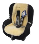 KIWA Merino Lammfell Einlage 75x38cm – Temperaturausgleichend für Kinderwagen & Babywiegen – Bild 2