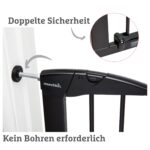 Munchkin Lindam Türgitter 76-82 cm – Druckbefestigung ohne Bohren für Babys & Haustiere – Bild 6