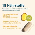 BabyFORTE Folsäure + Omega-3 Algenöl – 180 Kapseln für Schwangerschaft & Stillzeit – Bild 3