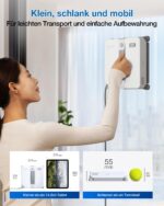 ECOVACS WINBOT Mini 2 Fensterputzroboter – Intelligente Fensterreinigung für schmale Fenster – Bild 3