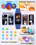 BIGGERFIVE Vigor 3 Kinder-Fitnessuhr mit AMOLED Display – 3ATM wasserdicht, ohne App – Bild 8