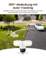 Reolink TrackFlex 4K PTZ Überwachungskamera mit 3000 Lumen Flutlicht & Auto-Tracking – Bild 3