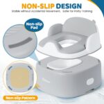 Orzbow 3-in-1 Kindertoilette mit Tritthocker – Verstaubar & Sicher für Sauberkeitserziehung – Bild 5