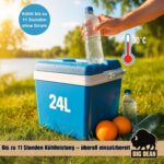 BigDean Kühlbox 24 Liter mit 12 Kühlakkus – Passive Kühlung bis 11 Stunden – Bild 6