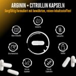 L-Arginin + L-Citrullin 320 Kapseln – 1100 mg Hochdosiert für Sportler – Bild 4