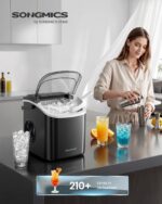 SONGMICS Eiswürfelmaschine XZB001B1EU – 12 kg/24h mit Selbstreinigung & 2 Würfelgrössen – Bild 2