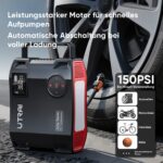UTRAI 27000mAh Starthilfe Powerbank 7000A mit Kompressor – Jump Starter für Pkw & Lkw – Bild 3