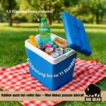 BigDean Kühlbox 24 Liter mit 12 Kühlakkus – Passive Kühlung bis 11 Stunden – Bild 9