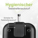 adia Blutzuckermessgerät Maxi-Sparset mg/dL mit 110 Teststreifen & Lanzetten – Bild 7