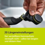 PHILIPS OneBlade Pro 360 Face & Body – 2-in-1 Rasierer & Trimmer mit 360°-Klinge – Bild 5