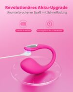 LOVENSE Lush 4 Tragbarer G-Punkt-Vibrator – App-gesteuert mit LED & IPX7 Wasserdicht – Bild 7