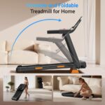 UMAY Klappbares Laufband mit 15% Steigung & 3.0PS Motor – Heimtraining für effektives Cardio – Bild 7