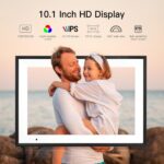 Humblestead Digitaler Bilderrahmen 10,1 Zoll WiFi – HD Touchscreen mit AiMOR-App – Bild 4