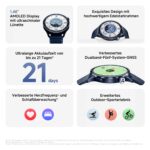 XIAOMI Watch S5 46mm Smartwatch – AMOLED Display, 21 Tage Akku, 150+ Sportmodi – Bild 2