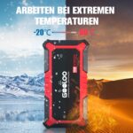 GOOLOO GP2000 Auto Starthilfe 2000A mit USB-Powerbank – Zuverlässiger Batterie-Booster für 12V Fahrzeuge – Bild 6