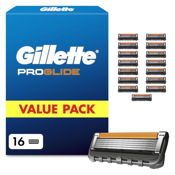 Gillette Proglide Rasierklingen 16er-Pack – Präzisionsrasur für Männer