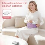 Comfytemp Wärmegürtel 16x150cm mit 5000mAh Akku – Kabellos für Bauch & Rücken – Bild 5