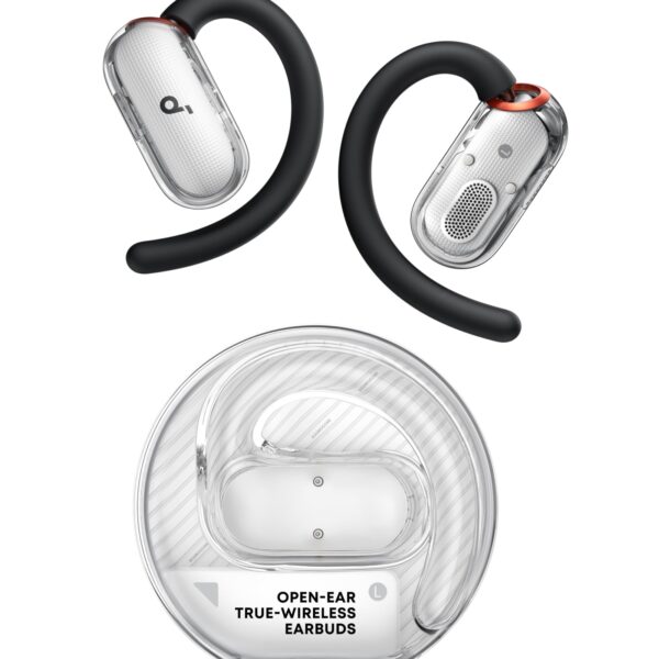 soundcore V40i Open-Ear Kopfhörer – Wireless Earbuds mit verstellbaren Ohrbügeln & 21h Akku