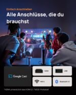 XGIMI MoGo 4 Laser Beamer mit Akku – 550 Lumen Projektor für Unterwegs – Bild 7