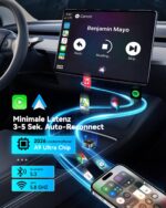 Spedal Wireless CarPlay & Android Auto Adapter – Mini Design mit A9 Chip für iOS 10+ & Android 10+ – Bild 3