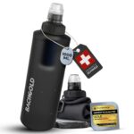 Bachgold Squeeze Wasserfilter 1000ml – Ultraleichter Outdoor-Trinkwasserfilter mit Virus-Filtration