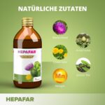 Sensilab Hepafar Drink – Lebertee mit Mariendistel & Silymarin, 2x500 ml – Bild 2