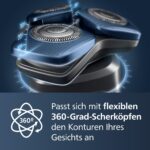 PHILIPS Series 7000 Elektrorasierer – Nass- & Trockenrasur mit SkinIQ-Technologie für Herren – Bild 6