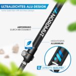NORDMUT Teleskop-Wanderstöcke aus Aluminium – Leichte Nordic-Walking-Stöcke für Damen & Herren – Bild 4