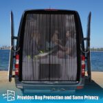 ZATOOTO Moskitonetz für Transporter mit Magnetverschluss – Insektenschutz für Mercedes Vito & VW – Bild 5