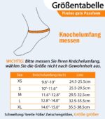 WHCOOL Knöchelbandage mit Klettverschluss & Stützpads – Stabilisierung für Sport & Alltag – Bild 5