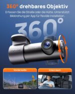 70mai M310 Plus 4K Dashcam – Ultra HD mit 360° Drehung, WiFi & Nachtsicht – Bild 6