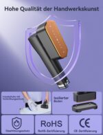 Sundu 2-in-1 Reisebügeleisen mit Dampffunktion – 15s Aufheizzeit & LED-Display – Bild 8