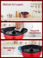 FOHERE Popcornmaschine 3.5L – Elektrischer Popcorn Maker mit Antihaftbeschichtung für Zuhause – Bild 7