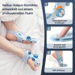 Tech Love Hallux Valgus Korrektur Schiene mit Kältepad – 3-Winkel Fussortheese für Damen & Herren – Bild 5