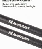 AVOFOREST Teleskop-Zeltstange 88–265 cm – Aluminium Stützbügel für Zelte & Sonnensegel (2er-Set) – Bild 7