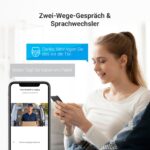 EZVIZ CP5 Video-Türsprechanlage mit 7" Touchscreen – 1080p Fernentriegelung & Nachtsicht – Bild 6