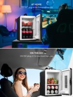 NORTHCLAN Mini Kühlschrank 15L – Dual-Modus (AC/DC) für Auto & Zuhause – Bild 4
