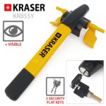 KRASER KR855Y Lenkradkralle – Universal Diebstahlsicherung für PKW & Wohnmobile – Bild 3