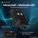 WERTWERK® Marderschreck mit Ultraschall & Lichtblitz – Marderabwehr für Auto & Haus – Bild 2
