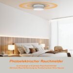 Ruan Rauchmelder 4er Set mit Magnethalterung – 10 Jahre Sensor & austauschbarer Batterie – Bild 4