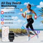 Jugeman Smartwatch 1.91" HD – Fitness Tracker mit Herzfrequenz, 110+ Sportmodi & IP68 Wasserdicht – Bild 8
