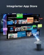 Einyoumily Mini Beamer 4K mit 20000 Lumen & Android 14 – Tragbarer Heimkino-Projektor – Bild 2