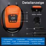 Furein 12V Elektrische SUP Pumpe 20 PSI – Intelligente Doppelstufenpumpe mit Auto-Off – Bild 7